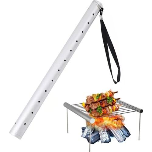 Portable Mini BBQ Grill Collapsible Stainless Steel BBQ Holder Folding BBQ Grill Barbecue Accessories For Home Outdoor Park Use