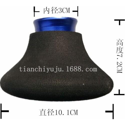 1Pcs Boat Fishing Belly Waist Prop for Fishing Rod Support Equipment Strength Rock Belt Pesca Fishing Accessories Alloy EVA