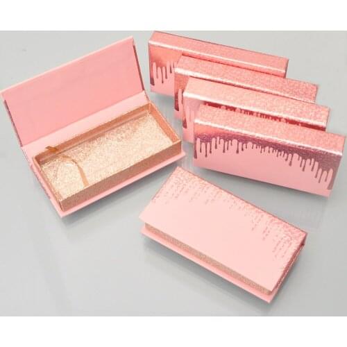 Wholesale False Catalog Eyelash Packaging Box Custom Lash Boxes Package Mink Lashes Storage Case Makeup Business Bulk Vendors
