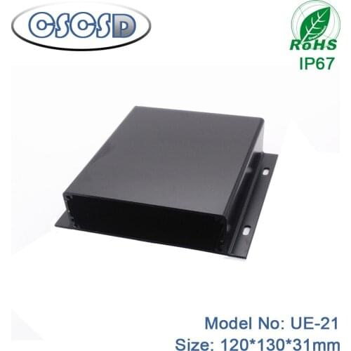 High quality Extruded Aluminum Enclosure Electronic DIY Housing PCB Instrument Project Case by CSCSD 1pcs 120*130*31mm