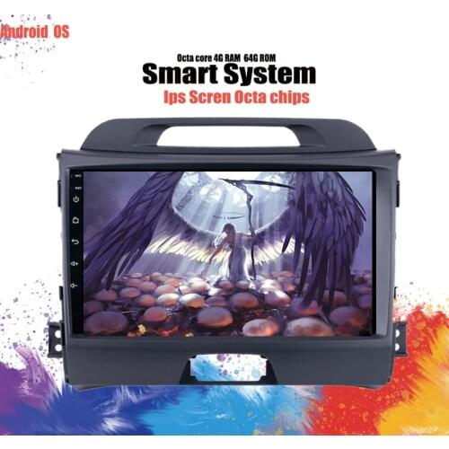 6+128G Android 10.0 Car Radio Multimedia Video Player Navigation GPS Octa Core For KIA Sportage 3 4 2010-2015 Head Unit dvd