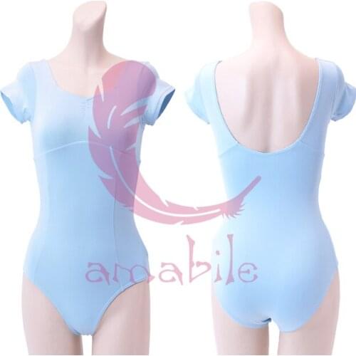 Ballet Dance Gymnastics short sleeve Leotard Adult leotard AL0171