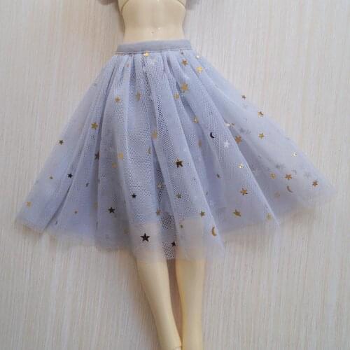 BJD DOLL Grey Dress Skirt Outfits Clothing For 1/4 17" 1/3 24" Tall Female MSD SD13 DK DZ AOD DD Doll Wear
