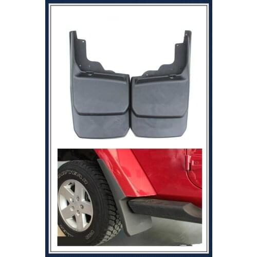 FUNDUOO For JEEP WRANGLER 2007 2008 2009 2010 2012 2013 2014 Mud Flaps Splash Guards Mudguard 4 Pcs Free Drop Shipping