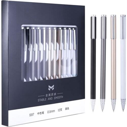 0.5mm Black Ink Quick-Drying Gel Pens Writing Point Black Ink forOffice Accessories Student Exam Wholesale for Business