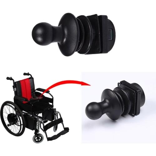 360 Degrees Joystick Controller for Brush Motor 24v 200w Electric Wheelchair Motor DC Brush 30Nm Gear Motor With Manual clutch