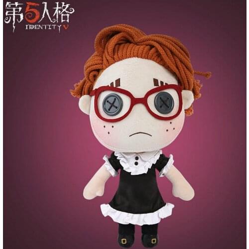 Hot Game Identity V Survivalist Lucky Cosplay Maid Dress Outfit Doll Plush Stuffed Cushion Throw Pillow Toy DIY Change Set Gift