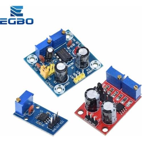 1pcs NE555 Pulse Frequency Duty Cycle Square Wave Rectangular Wave Signal Generator Adjustable 555 Board NE555P Module