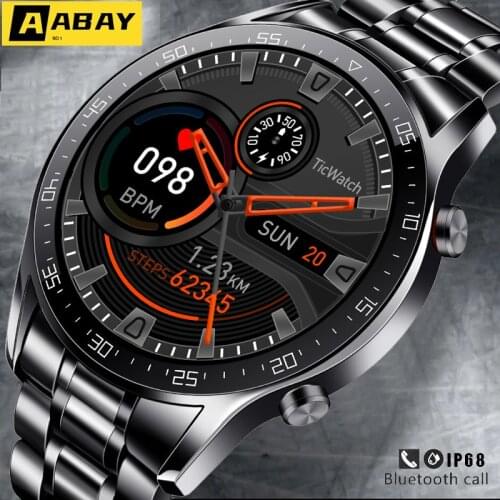 2021 New For HUAWEI Smart Watch Men Waterproof Sport Fitness Tracker Weather Display Bluetooth Call Smartwatch For Android IOS