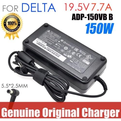 Genuine ADP-150VB B 19.5V 7.7A 150W Laptop Adapter Power Supply For MSI GS60 Ghost Pro-606 GS70 Stealth 2PE-430AU GE62 Adapter