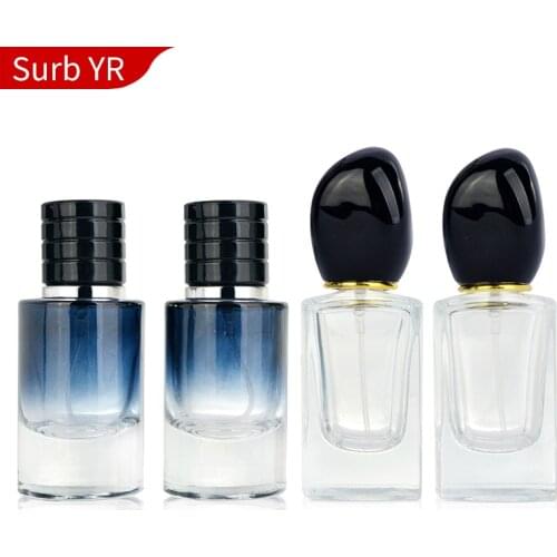 30ml Thick Glass Perfume Bottles Travel Pocket Glass Spray Empty Rectangular Mist Dispenser Atomizer