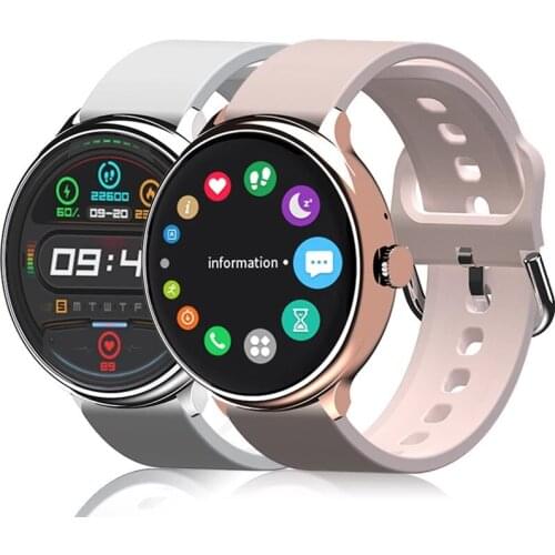 K50 Smart Watch Men Women Blood Pressure Waterproof IP67 Sport Round Smartwatch Clock Fitness Tracker For Android IOS