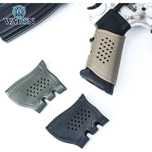 WADSN Tactical Handgun Pistol Rubber Protect Cover Glove Airsoft Rifle Anti Slip Glock Holster Hunting Accessories