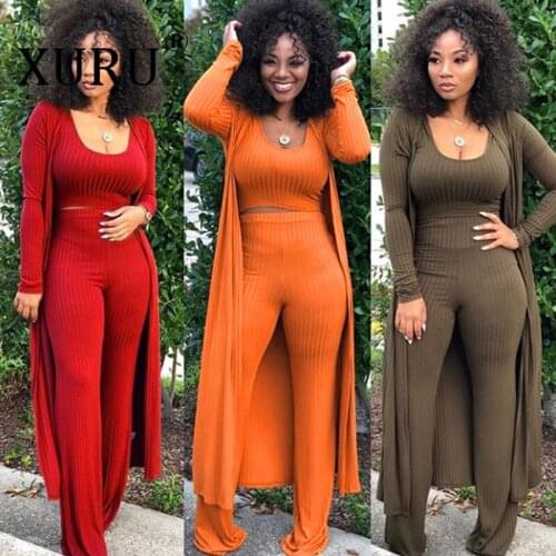 XURU autumn new womens jumpsuit three-piece suit high-elastic pits tight sexy nightclub jumpsuit