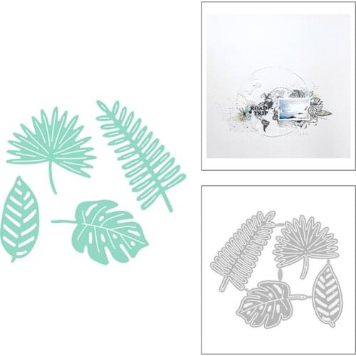2020 New Banana Leaf Metal Cutting Dies For DIY Embossing Making Leaves Decoration Greeting Card Album Scrapbooking No Stamps