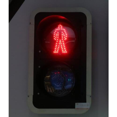 300mm Pedestrian Red Static display Green Dynamic display LED traffic Signal Light