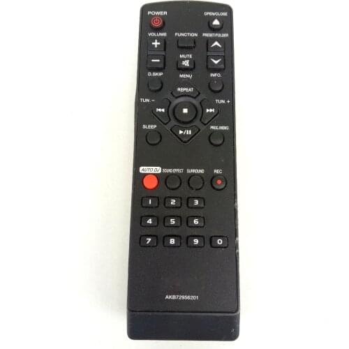 USED Original For LG DVD Burner With Remote Control AKB72956201 Fernbedienung
