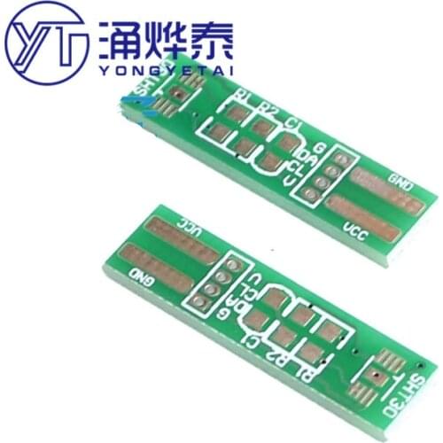 YYT Temperature and humidity sensor SHT20 SHT21 SHT25 circuit board PCB transfer SHT30 SHT31 SHT35