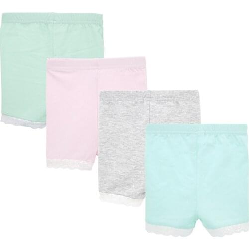 Kavkas Kids Girls Cotton Panties Lacy Children Soft Panties Underwear 2-5T Baby Girl Classic All-matches Lingerie