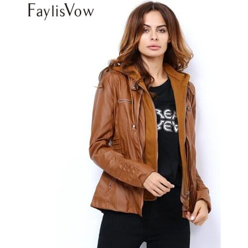 Faylisvow Women's Leather Jackets