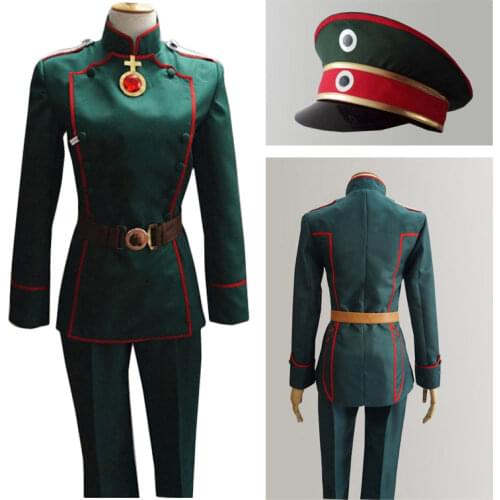 Anime Saga of Tanya the Evil Youjo Senki Tanya von Degurechaff Cosplay Costume Custom