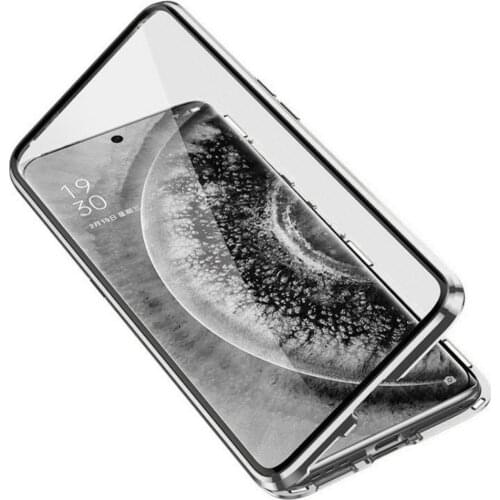 Magnetic Phone Case Double-side Tempered Glass Protected Decoration for Samsung Galaxy S20 Plus Ultra чехол на айфон