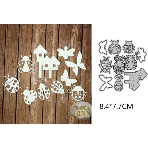2021 Little Animals New Metal Cutting Dies Photo Album and Planner Die Cut Scrapbooking For Crafts Card Making no Stamps