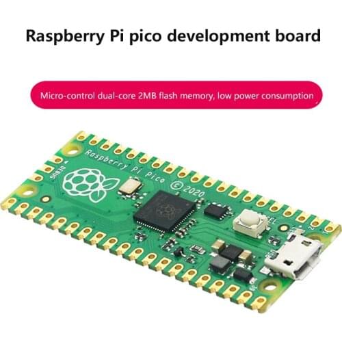 The Voorraad Raspberry Pi Pico RP2040 Microcontroller Chip Dual-Core Arm Cortex M0 + Processor Low-Power Microcomputer