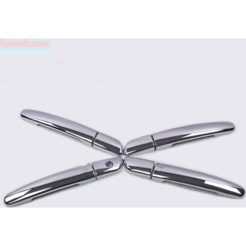 FUNDUOO For brilliance zhonghua FRV FSV H530 V5 CHROME DOOR HANDLE COVER TRIM Free Drop Shipping