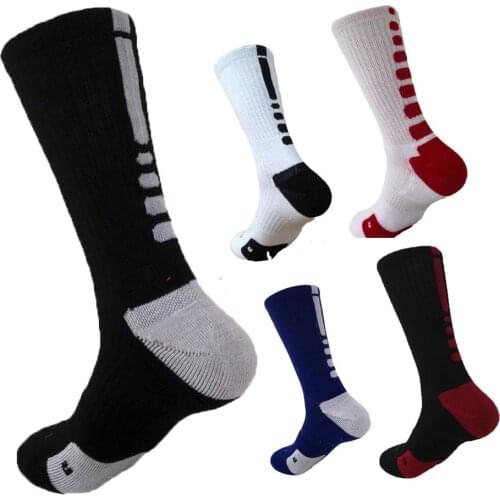 New Elite Basketball Socks Men Outdoor CoolMax Sports Socks Compression Running Socks Men Sports wear