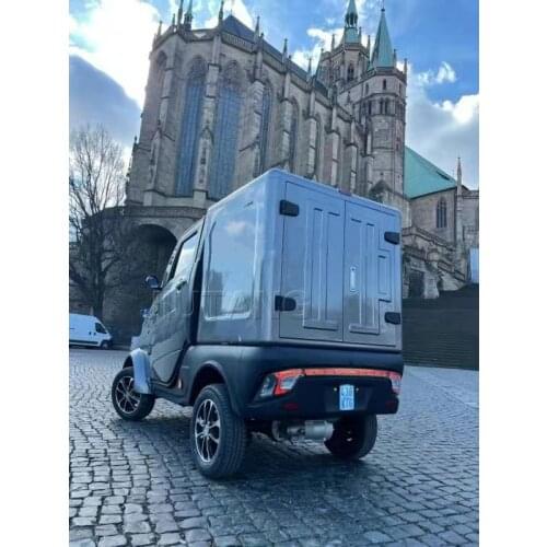 New Electric Car for Adult Electric Food Car Mini Cargo Delivery Truck Box Pup Truck Utility Cargo Delivery Cars