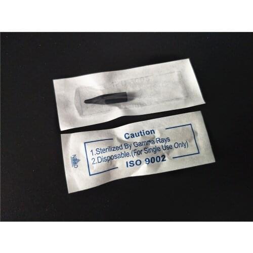 500PCS 1/3/5RL disposable tattoo needles nozzle tips cap for permanent makeup eyebrow eyeliner lips cosmetic individual package