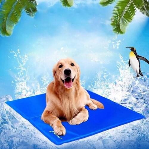Pet Dog Mat Cooling Summer Pad Mat For Dogs Cat Blanket Sofa Breathable Pet Dog Bed Washable For Small Medium Large Dogs Car