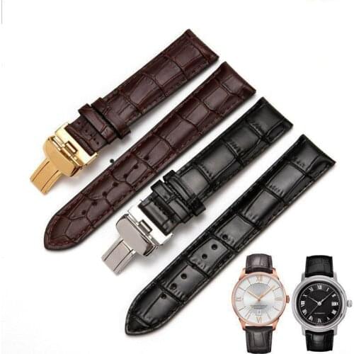 High Quality Handmade Genuine Leather Watch Band18/19/20/21/22mm For Tissot Lilock Curved Strap Belt 1853 Substitute For T41