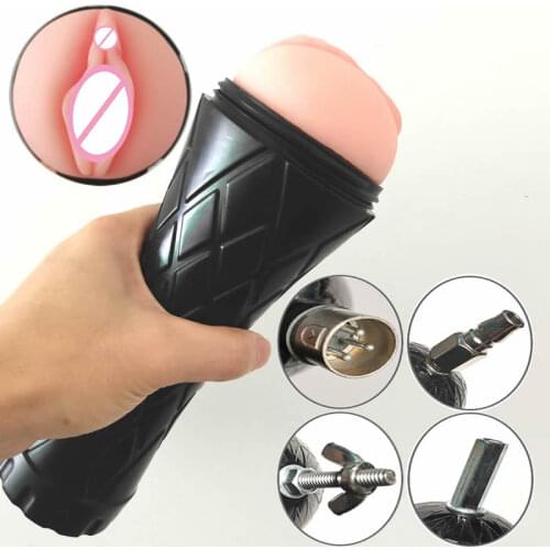 Sex Machines Attachment Vagina Male Masturbator Cup Soft Pussy Toys Adult Endurance Exercise Sex Products Accessories