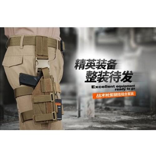 Spanker tactical leg hanging board outdoor equipment with portable Leggings hanging