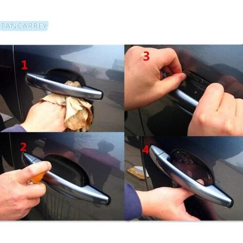 2020 new car styling handle protection sticker for chery tiggo qashqai outlander ford mondeo 4 mitsubishi asx Accessories