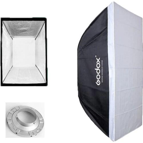 Godox 24"x35" 60x90cm Softbox soft box Reflective Diffuser with Bowens Mount for Studio Strobe Flash Light Photography Lighting
