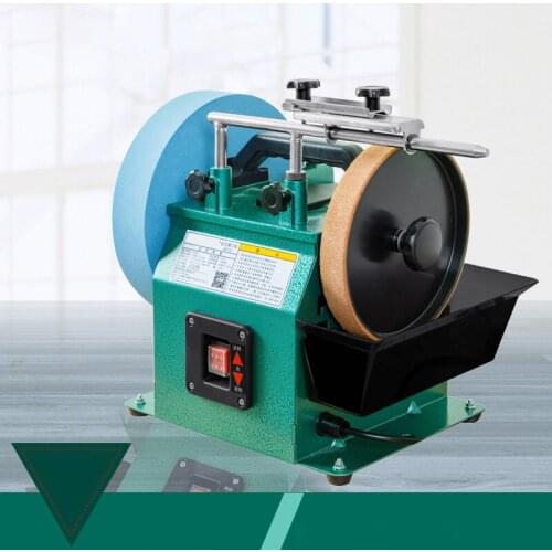 10 Inch Low Speed Grinder Positive Reverse White Corundum Grinding Machine 220V Water-cooled Grinder Polishing Machine H8101
