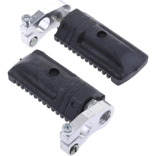2Pcs Motorcycle Front Foot Pegs Footrests Replacements For Mini Motorbikes
