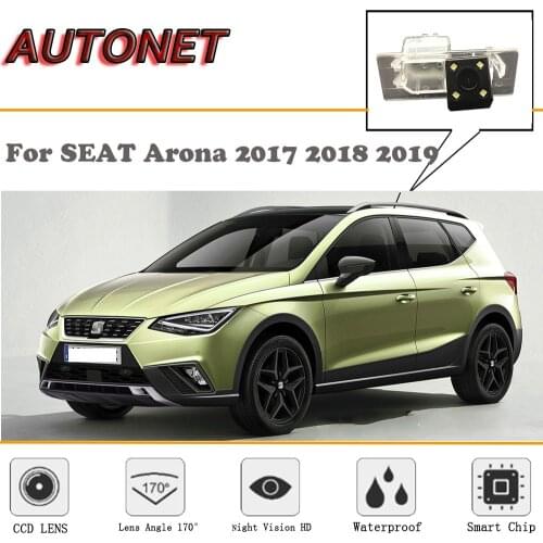 AUTONET Rear View camera For SEAT Arona 2017 2018 2019/CCD/Night Vision/Reverse Camera/Backup Camera/license plate camera