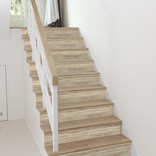 Funlife® Stair Stickers Peel & Stick Oil Proof 18x100cm Removable Easy to Clean Inspiration Book DIYBathroom Kitchen Stairway