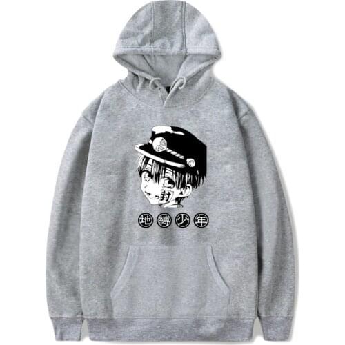 2021 Japan Anime Toilet-Bound Hanako Kun Hoodies Men Women Sweatshirt Plus Size Printed Pullover Streetwear Top Unisex Clothes