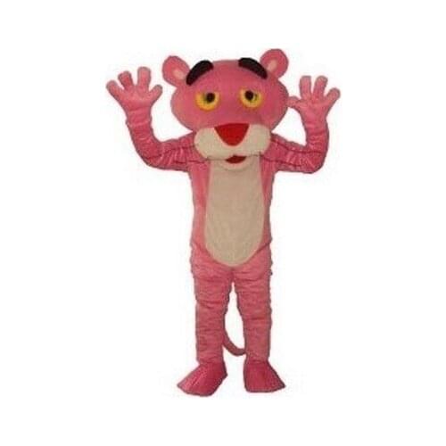 Pink Panther Mascot Costume, Advertising Costume,Cartoon Costume for sale Animal carnival free shipping