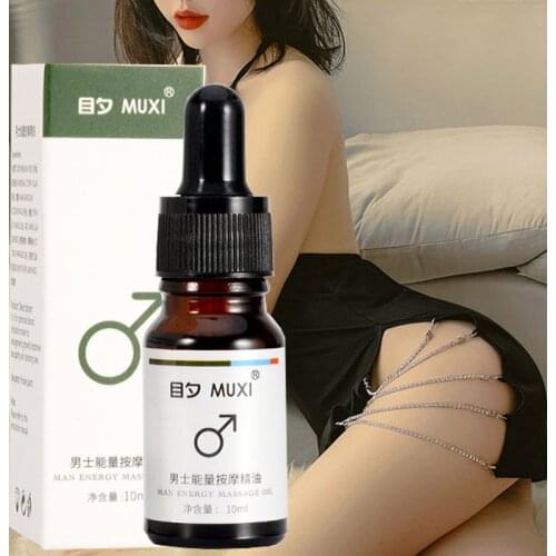 Penis enlargement oil aphrodisiac used for penis erection growth stronger thicker massage essential oil adult sex products 10ml