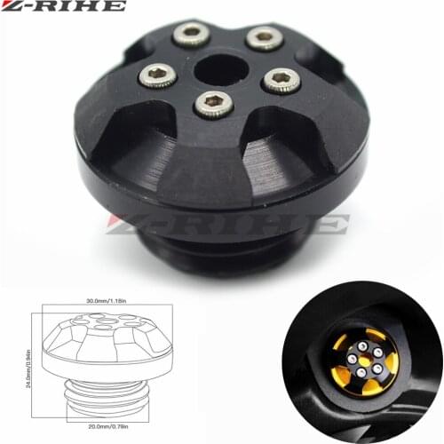 Motorcycle CNC magnetic engine oil filler cap Moto Bike Engine Oil Cap FOR DUCATI Multistrada 1200 Multistrada 1200S 2010-2016