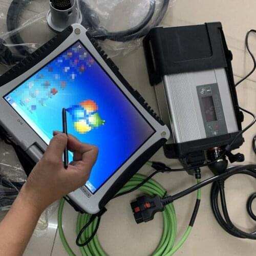 Newest mb star c5 sd connect with 2020/12 software 320gb hdd installed cf-19 touch screen laptop second hand ready to work
