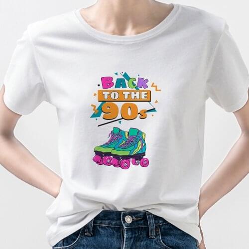 Back To 90S Childhood Joy T-Shirt Hipster Unisex Clothes 2021 Funny Oversize Harajuku Aesthetic White Free Shipping for Brazil