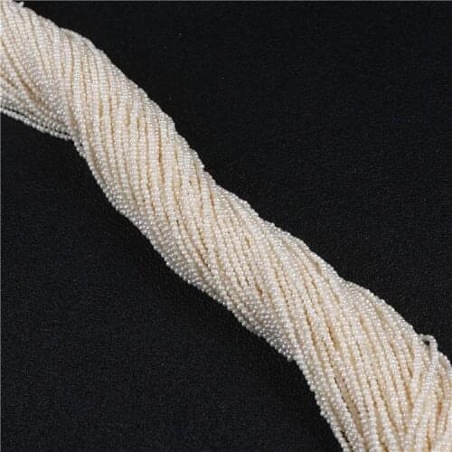 Wholesale low price 1.8-2mm samll baroque freshwater pearl strands