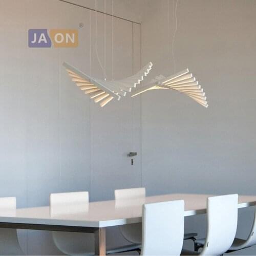 LED Nordic Iron Black White Lustre Suspension Luminaire Lampen LED Light.Pendant Lights.Pendant Lamp.Pendant light For Dinning